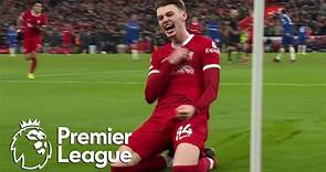 Conor Bradley powers Liverpool to 2-0 in front of Chelsea | Premier League | NBC Sports