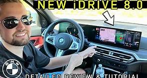 New BMW iDrive 8 Infotainment System! | Detailed Review & Tutorial