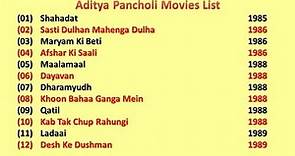 Aditya Pancholi Movies List