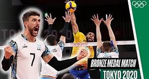 🇦🇷 🆚 🇧🇷 Men's Volleyball Bronze Medal Match 🏐🥉| Tokyo 2020