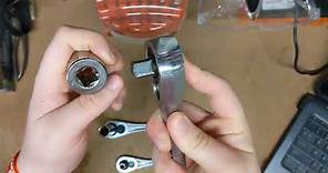 How to use a socket wrench