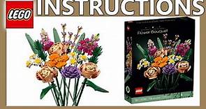 LEGO Instructions | Flower Bouquet | 10280 | LEGO Icons 2021