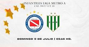 🏆 INFANTILES Liga Metro A: ARGENTINOS JRS vs. Banfield
