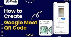 Create Google meet QR Code in just 2 minutes! #googlemeet #googlemeettutorial #googlemeeting