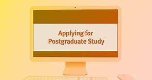 City, University of London: Applying for postgraduate study