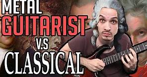 Metal Guitarist Tries Learning Neoclassical (Yngwie/Paganini/Beethoven)