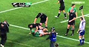 Cian Healy dump tackles Sonny Bill Williams SBW Ireland vs New Zealand June 2012