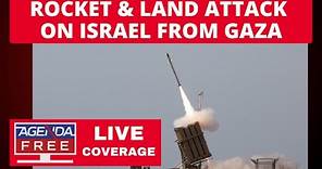 Rocket & Land Attack on Israel from Gaza - LIVE Breaking News Coverage