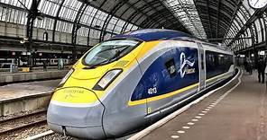 Eurostar London to Amsterdam - the VERY FIRST train! 4th April 2018