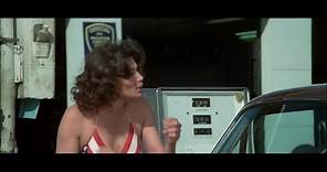 Tricia O'Neill harassed by bikers in 'The Gumball Rally' (1976)