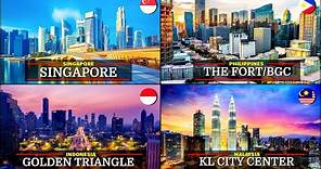 World-Class Modern City Districts in Southeast Asia