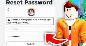 How To Reset Roblox Password Without Email - Full Guide
