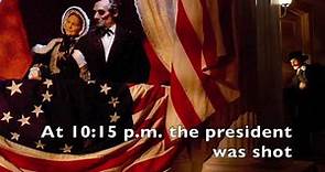 The assassination of President Abraham Lincoln
