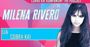 Interview with Milena Rivero (Lia - Cobra Kai)