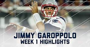 Jimmy Garoppolo Highlights | Patriots vs. Cardinals | NFL Week 1 Player Highlights