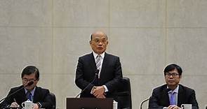行政院長蘇貞昌主持新內閣第一次行政院院會