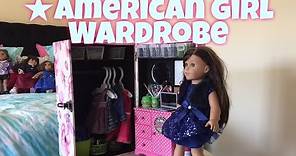Amazing American Girl Doll Wardrobe