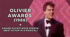 Con O'Neill performing at Olivier Awards (1988)
