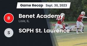 Recap: Benet Academy vs. SOPH St. Laurence 2023