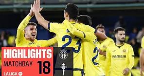 Resumen de Villarreal CF vs RC Celta (3-2)