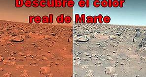 El Color real de Marte, analizamos algunas imágenes