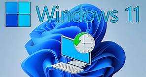 Como restaurar Windows 11 a un punto anterior | Crear un punto de restauración