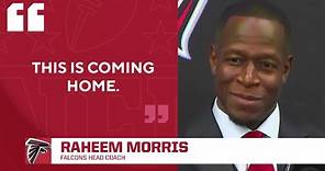 Raheem Morris introduced as Falcons head coach | CBS Sports