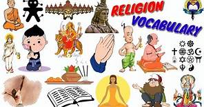 Religion Related Word Meaning | Religious Vocabulary|English Vocabulary | EasyEnglishLearningProcess