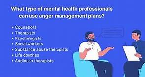 Anger Management Treatment Plan