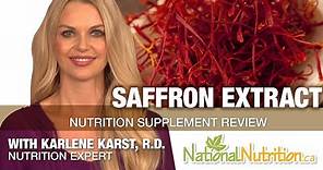 Benefits of Saffron Extract - Professional Supplement Review | National Nutrition Canada
