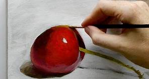 Beginners Acrylic Still Life Painting Techniques - Part 1