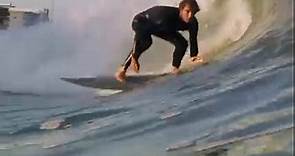 Andrew Jacobson Surfs On A Blown Out Knee!