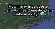How many flights does a US commercial plane make in a day?