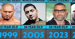 Dave Batista From 1999 To 2023
