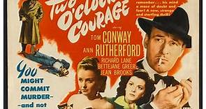 Two O'Clock Courage (1945) -Tom Conway, Ann Rutherford, Jane Greer