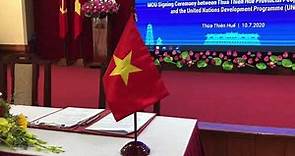Thua Thien Hue province and UNDP strengthen collaboration for sustainable development