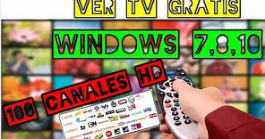 Como Ver TV GRATIS por Internet en PC Windows con el ROSADIN TV Canales HD | EL PROFE JORGE