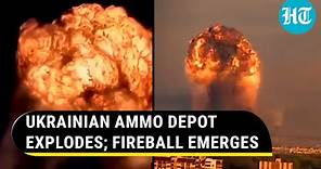 Putin 'strikes' NATO-supplied ammunition depot; Explosions shake Ukraine's Khmelnytskyi