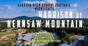 Georgia High School Football - Harrison at Kennesaw Mountain - September 16, 2022
