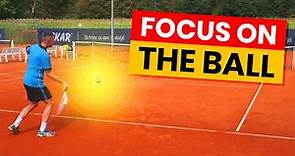 Watching The Ball In Tennis - 15 Drills For Better Ball Tracking