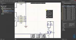 Altium Designer 19《電路圖基礎課程》~ 第六堂【電路圖環境-快速鍵-工具列】