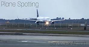 Evening Plane Spotting at Bordeaux Airport... | Takeoffs & Landings