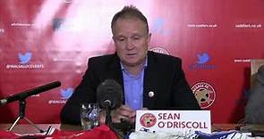 FULL PRESS CONFERENCE | Sean O'Driscoll appointed Head Coach