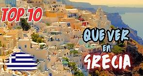 ✈ Que Ver y Hacer En Grecia En 7 Días | Top 10 Lugares Para Visitar | Guía de Viaje Grecia✅