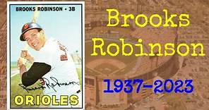 Brooks Robinson Baseball Card Tribute