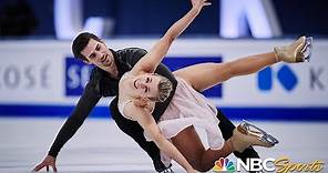 Hubbell & Donohue keep medal streak alive with ice dance silver at World Championships | NBC Sports