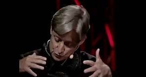 Judith Butler gives the talk: Performing the political at First Supper Symposium; Second Course