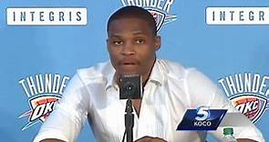 Russell Westbrook addresses decision to extend contract with Thunder