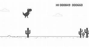 Google Dino T-rex Game | Best offline game