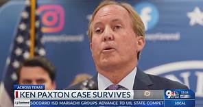 Ken Paxton case survives